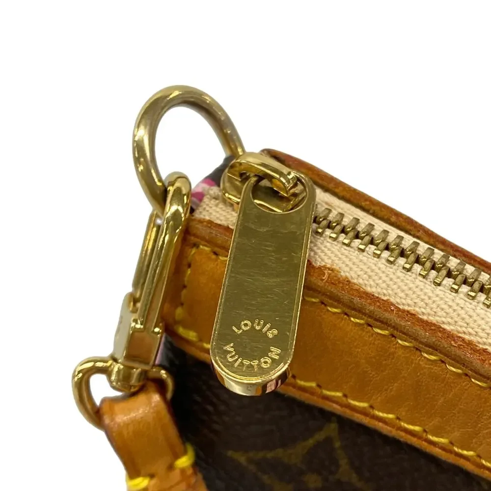 Louis Vuitton Pochette Accessoires Monogram Cherry Blossom Handbag M92006